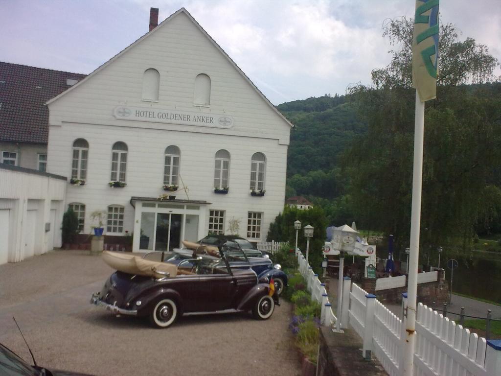 Hotel Goldener Anker Bodenwerder Dış mekan fotoğraf