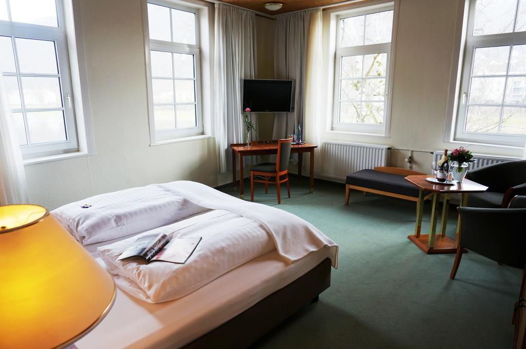 Hotel Goldener Anker Bodenwerder Oda fotoğraf