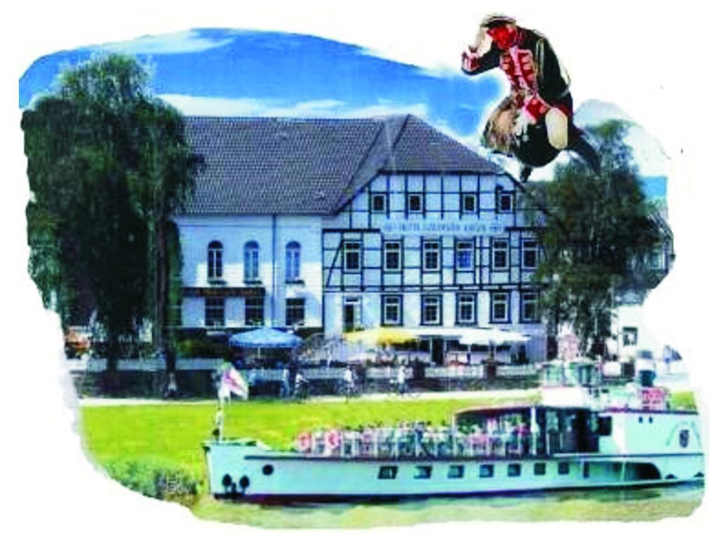 Hotel Goldener Anker Bodenwerder Dış mekan fotoğraf